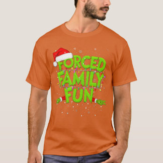 T-shirt Noël de plaisir familial forcé s Pyjama de famille