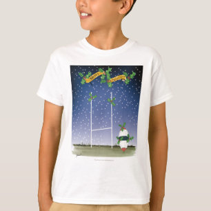 T-shirt Noël de rugby