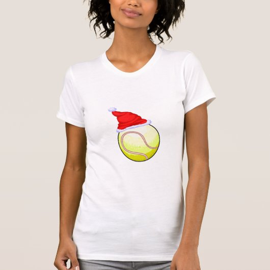 T-shirt Noël de tennis (Devant)