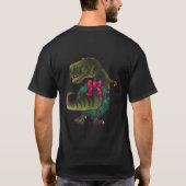T-shirt Noël de TRex (Dos)