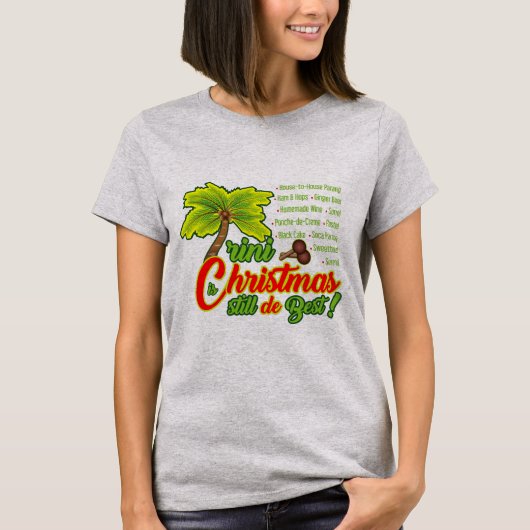 T-shirt noël de trini toujours d mieux avec marac (Devant)