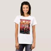 T-shirt Noël d'Elvis et de Marilyn (Devant entier)