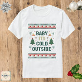 T-shirt Noël démodé festif