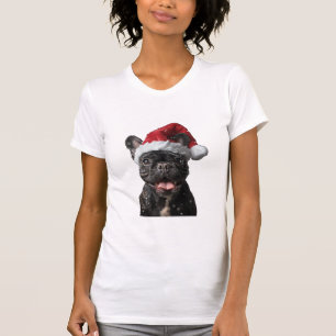 T-shirt Noël des Bulldog français