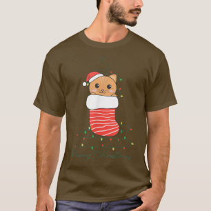 T-shirt Noël des chats Animaux fées Lumières de fées Chats