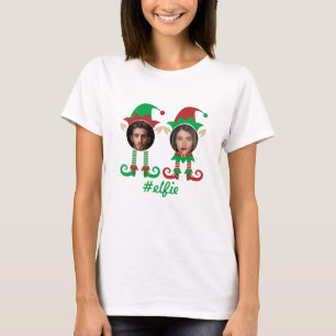 T-shirt Noël des elfes personnalisés