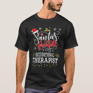 T-shirt Noël des ergothérapeutes préférés de père Noël