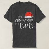 T-shirt Noël des hommes en tant que papa amusant Noël Noël (Design devant)