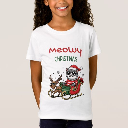 T-Shirt Noël des Maowy (Devant)