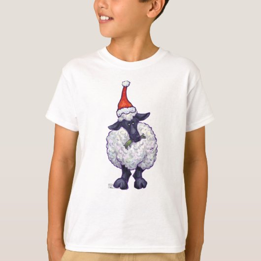 T-shirt Noël des moutons (Devant)