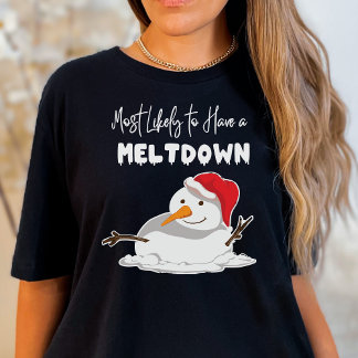 T-shirt Noël des neigeurs les plus susceptibles d'avoir un