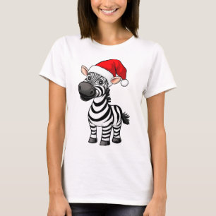 T-shirt Noël des zèbres