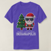 T-shirt Noël d'Indianapolis (Design devant)