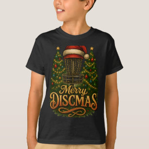T-shirt Noël Disc Golf Joyeux Discmas