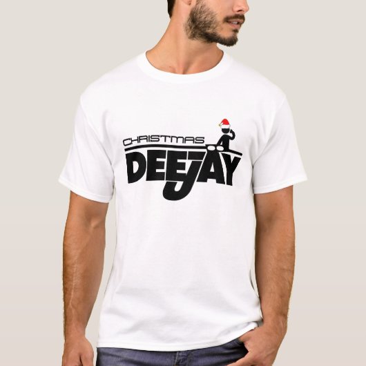 T-SHIRT NOËL DJ (Devant)