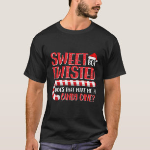 T-shirt Noël Doux Mais Tordu Fait Que Ça Me Fait Un Ca