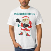 T-shirt Noël drôle de boxe (Devant)