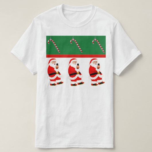 T-shirt Noël drôle de vacances (Design devant)