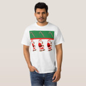 T-shirt Noël drôle de vacances (Devant entier)