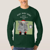 T-shirt Noël drôle de vacances (Devant)