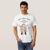 T-shirt Noël drôle de vacances (Devant entier)