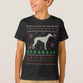 T-shirt Noël drôle Noël laide Italien Greyhound Chien Noël (Devant)