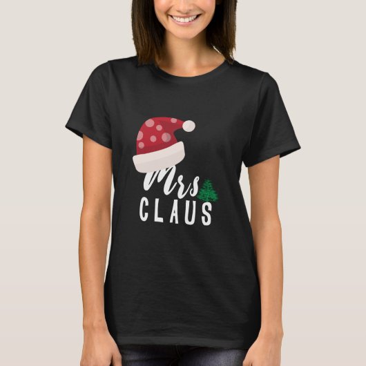 T-shirt Noël du couple M. Claus et Mme Claus (Devant)
