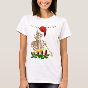 T-shirt noël du crâne