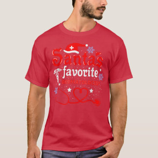 T-shirt Noël du dermatologue favori de Santas