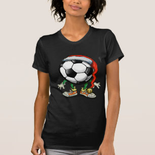 T-shirt Noël du football