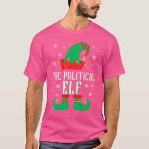 T-shirt Noël du groupe familial Elfe Politique