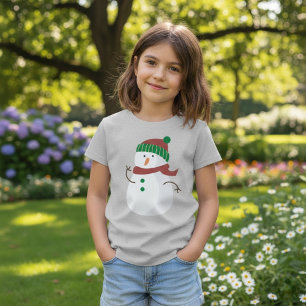 T-shirt Noël du mignon Snowman