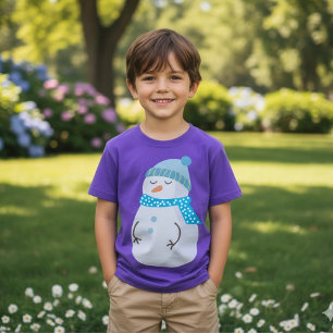 T-shirt Noël du mignon Snowman