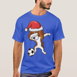 T-shirt Noël du Père Noël Beagle Dabbing
