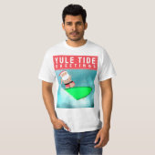 T-shirt Noël du surf (Devant entier)