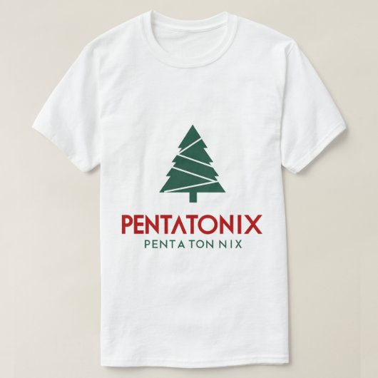 T-shirt Noël électrique Pentatonix (Design devant)