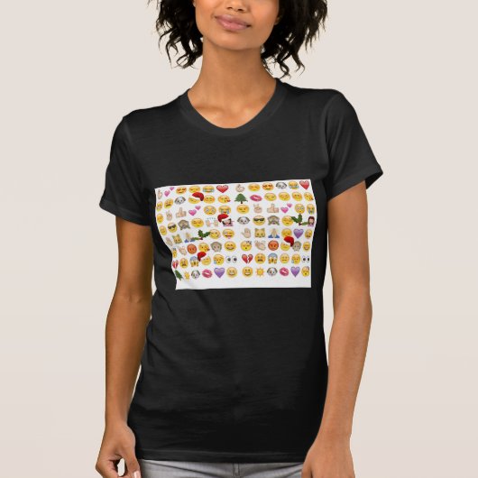 T-shirt noël emojis (Devant)