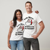T-shirt Noël en été (Unisexe)
