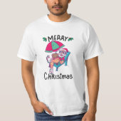 T-shirt Noël en juillet (Devant)