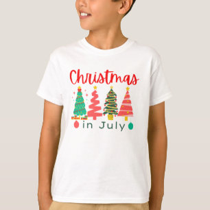 T-shirt Noël en juillet