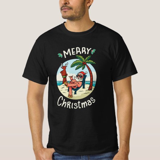 T-shirt Noël en juillet (Devant)
