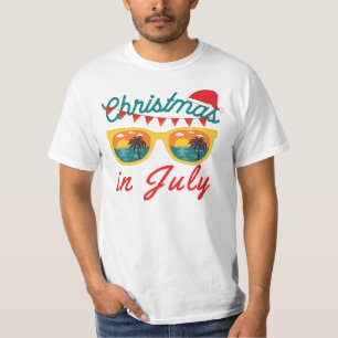 T-Shirt Noël en Juillet
