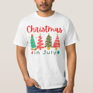 T-shirt Noël en juillet