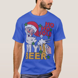 T-shirt Noël En Juillet Chemise Père Noël Ho Ho Tenir Ma B