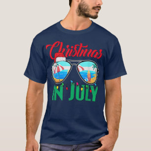 T-shirt Noël en juillet Lunettes de soleil, casquettes, pl
