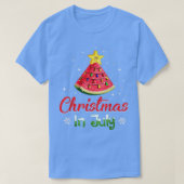 T-shirt Noël en juillet Pastèque Noël Arbre Summe (Design devant)