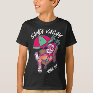 T-shirt Noël en juillet Vacances d'été Xmas - Santa Vac