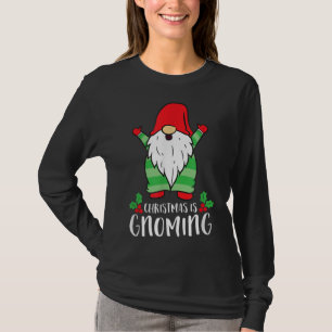 T-shirt Noël est amusant Père Noël Noël Gnome C