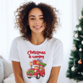 T-shirt Noël est la Chemise des Femmes à venir