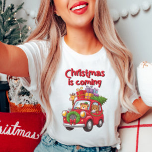 T-shirt Noël est la Chemise des Femmes à venir